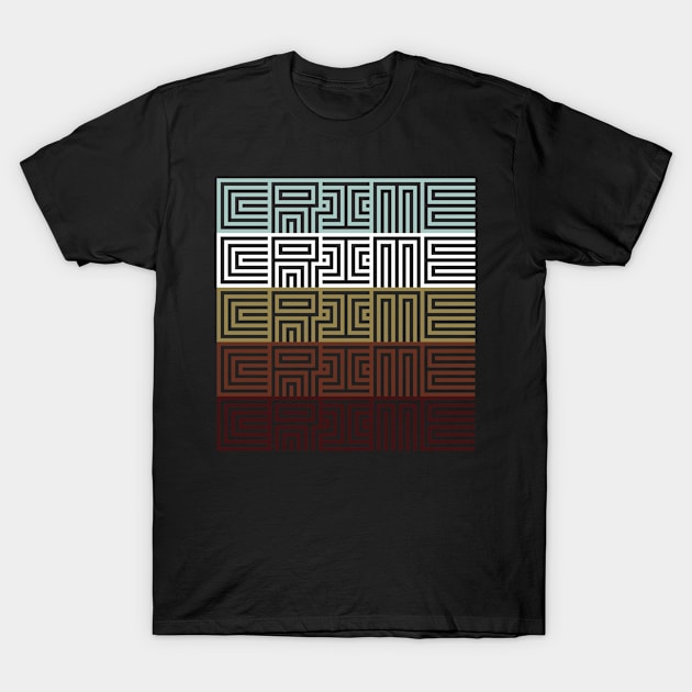 Crime T-Shirt by thinkBig